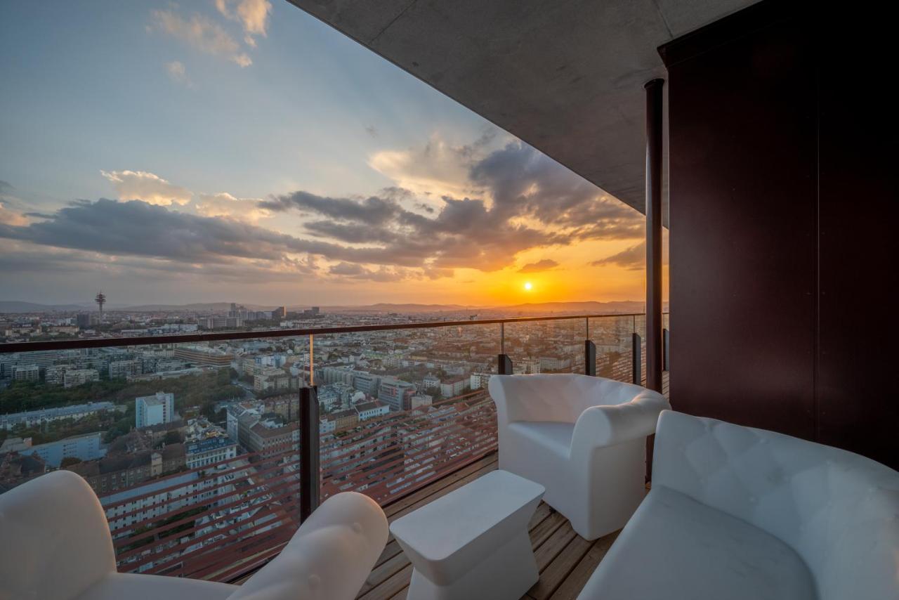 Апартаменты Exclusive 2Br Skyline Penthouse By Hm Вена Экстерьер фото