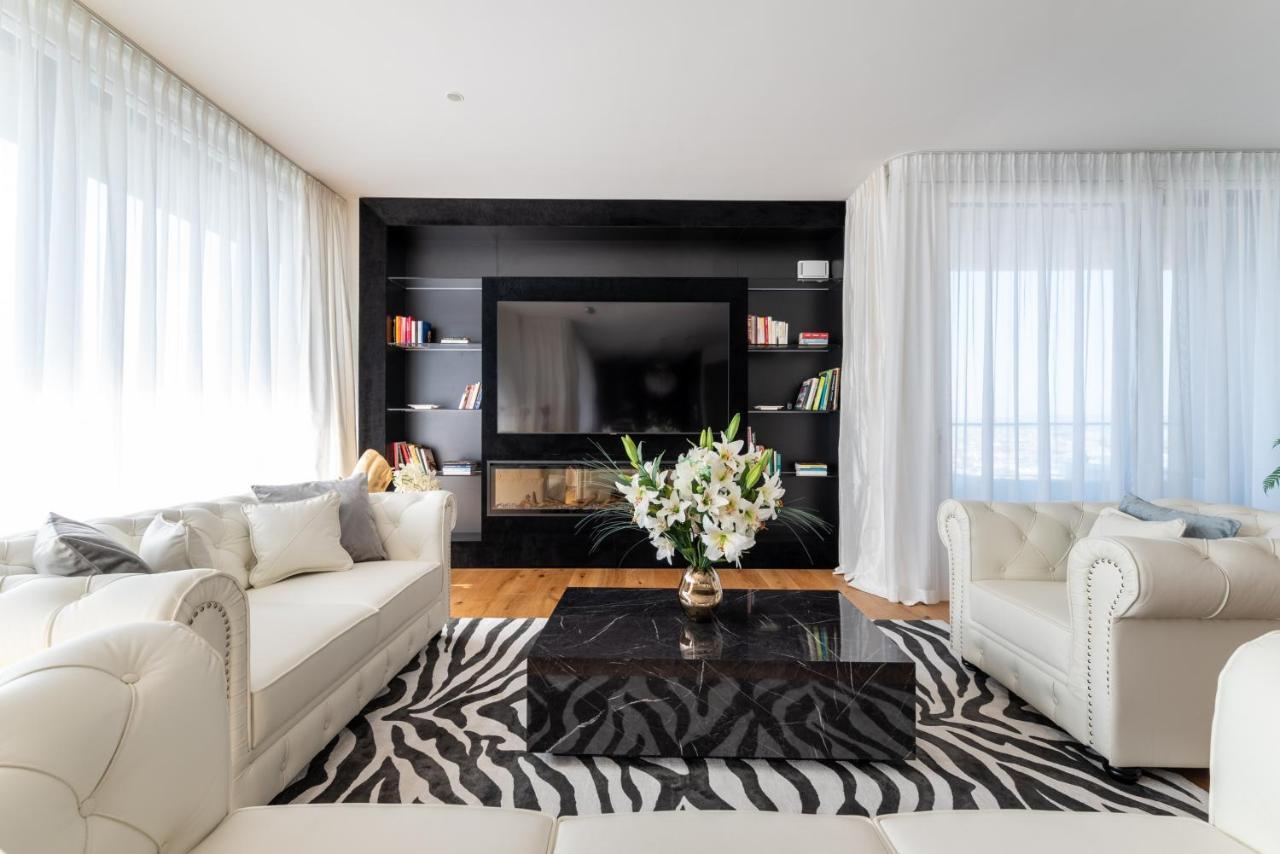Апартаменты Exclusive 2Br Skyline Penthouse By Hm Вена Экстерьер фото
