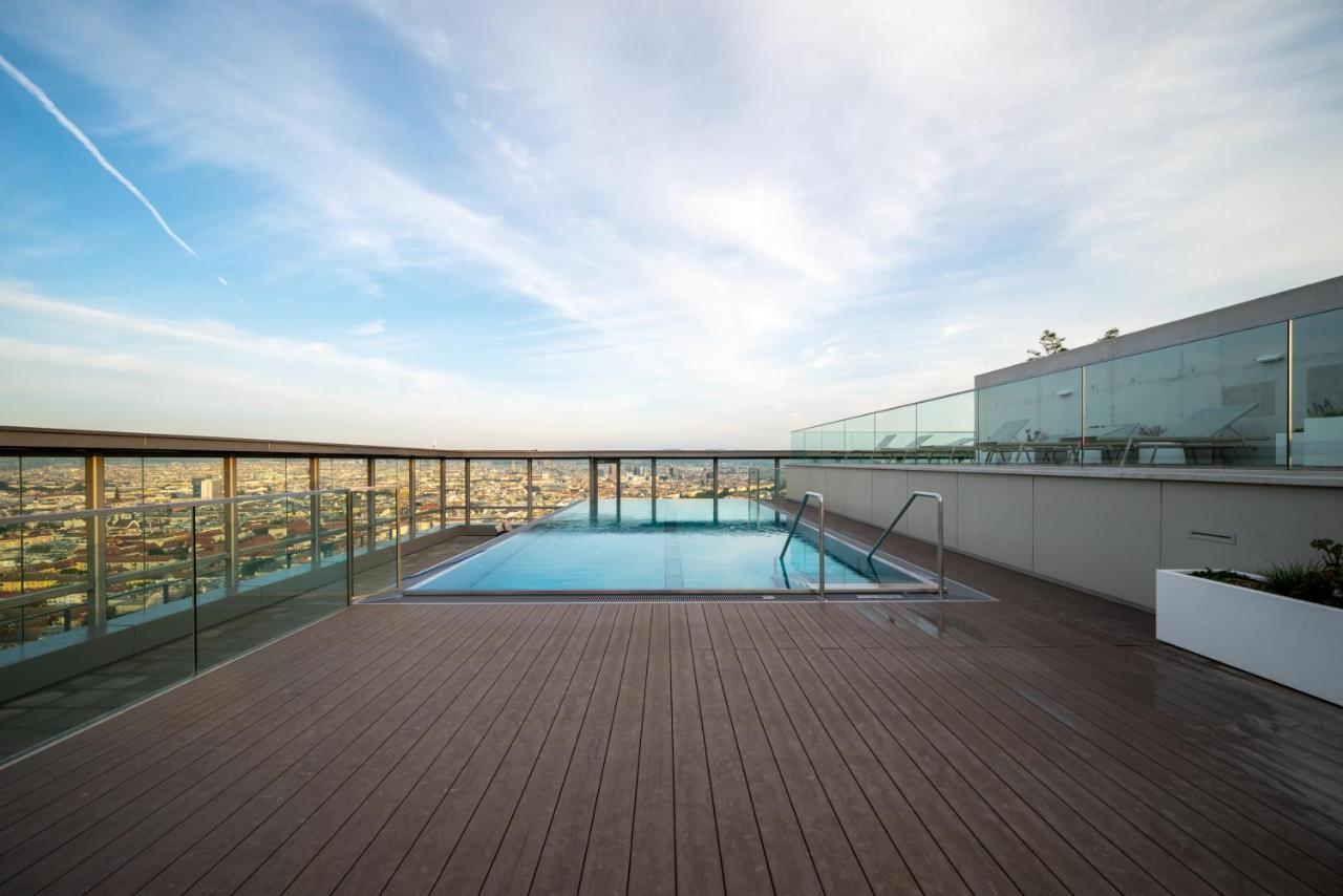 Апартаменты Exclusive 2Br Skyline Penthouse By Hm Вена Экстерьер фото