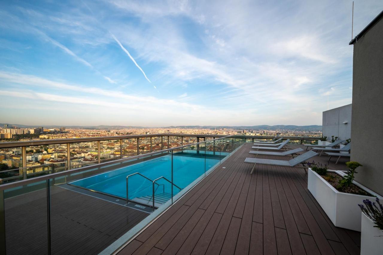 Апартаменты Exclusive 2Br Skyline Penthouse By Hm Вена Экстерьер фото