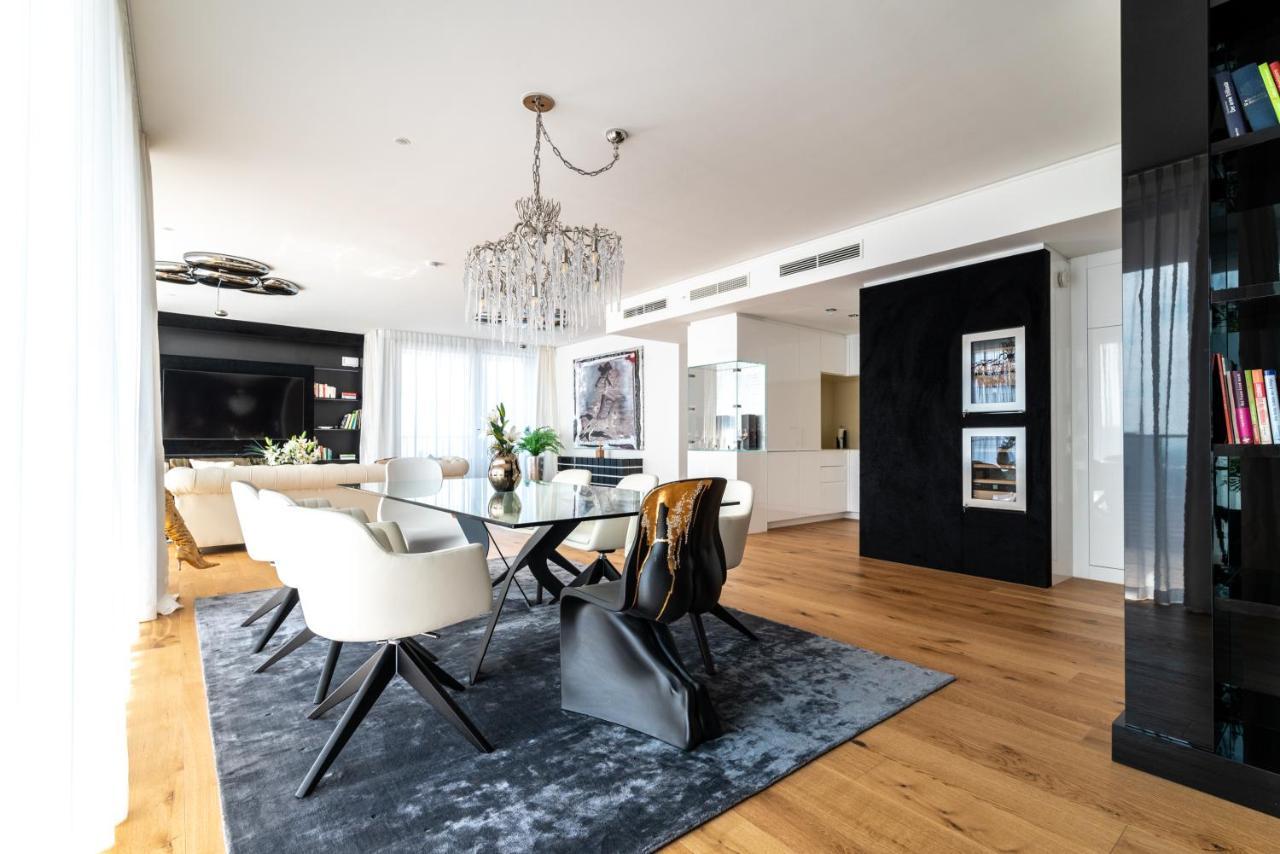 Апартаменты Exclusive 2Br Skyline Penthouse By Hm Вена Экстерьер фото