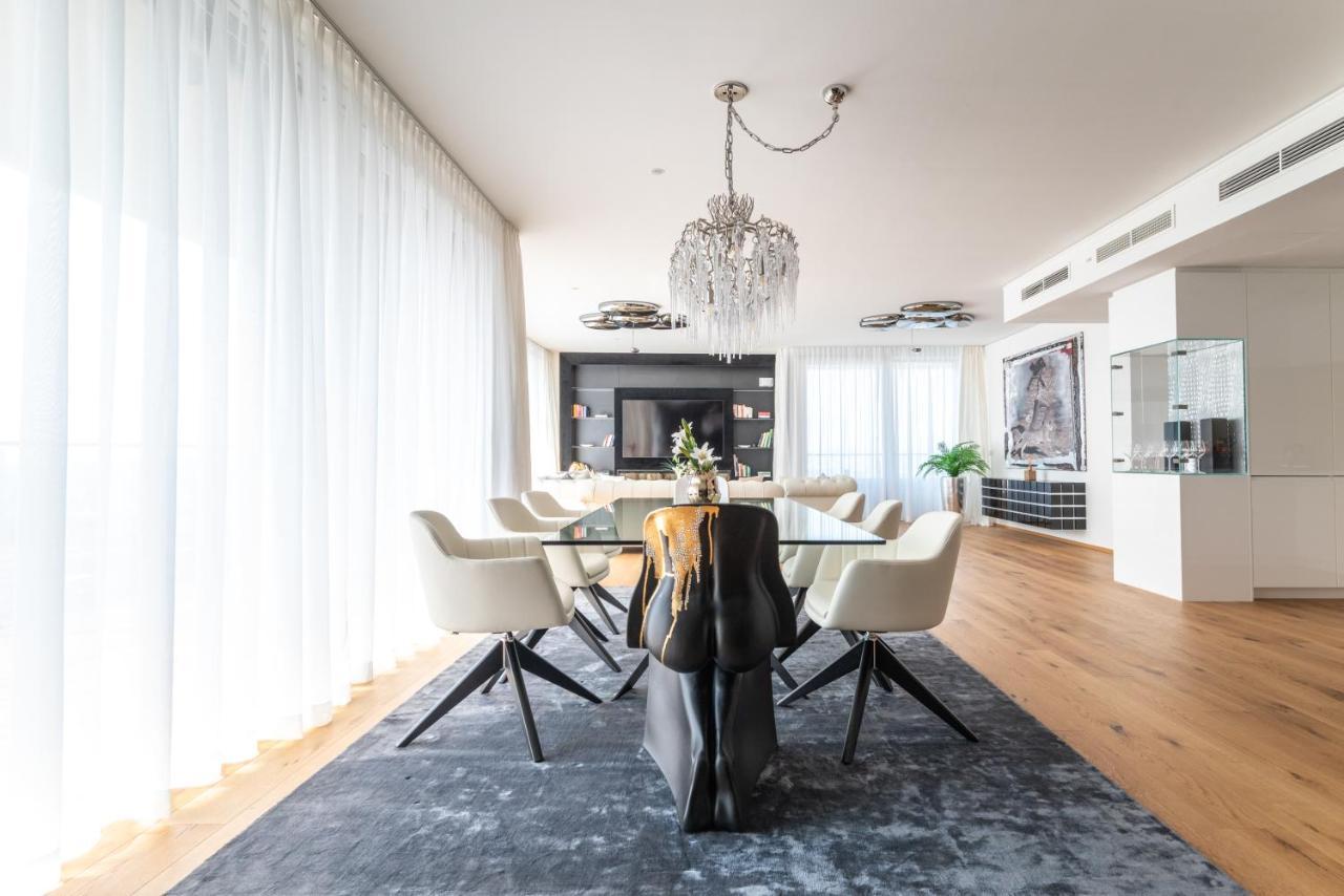 Апартаменты Exclusive 2Br Skyline Penthouse By Hm Вена Экстерьер фото