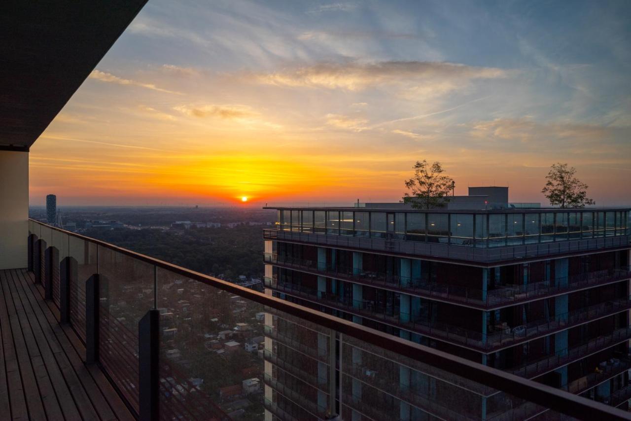 Апартаменты Exclusive 2Br Skyline Penthouse By Hm Вена Экстерьер фото