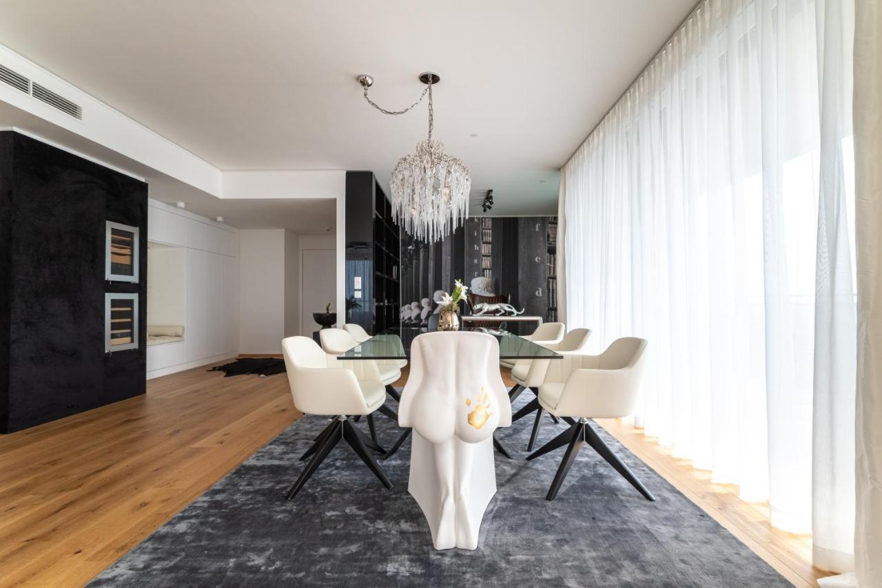 Апартаменты Exclusive 2Br Skyline Penthouse By Hm Вена Экстерьер фото