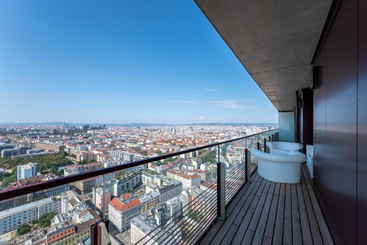 Апартаменты Exclusive 2Br Skyline Penthouse By Hm Вена Экстерьер фото